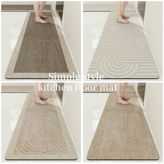 Thảm lau chân bếp bùn tảo cát, 40x60cm/40x120cm, chống dầu, thân thiện môi trường, không mùi
