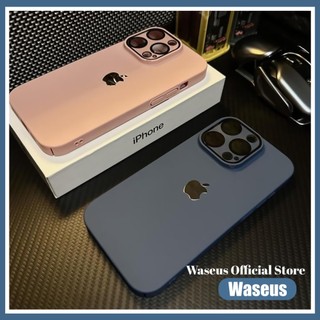 Ốp lưng iPhone PC cứng mỏng cho iPhone 15 Pro Max 12 Pro 14 Pro Max 11 Pro Max 13 Pro Max Vỏ điện thoại màu gốc