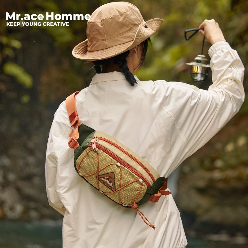 Túi đeo chéo du lịch cổ điển Mr.ace Homme 3054 dành cho nữ