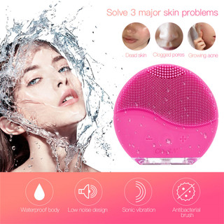  CkeyiN Máy Rửa Mặt Sóng Siêu Âm usb Bằng Silicon MR208M 