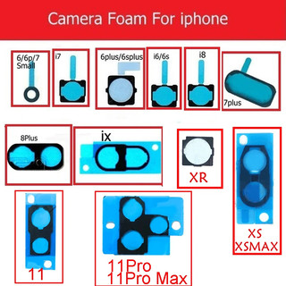 10 Chiếc Phía Trước Mặt Sau camera Chống Sốc Che Chắn Bọt Cho iphone 11 12 13 14 plus Pro Max Phía Sau camera Miếng Lót Miếng Dán