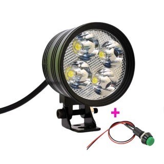 trợ sáng đèn xe máy đèn 3 chế độ  giá rẻ LED Tăng cường 40W trợ sáng đèn trợ sáng xe điện đèn