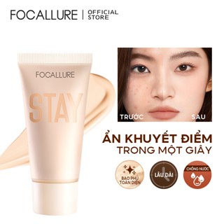 Kem nền FOCALLURE che khuyết điểm lâu trôi suốt 24 giờ cao cấp 20g