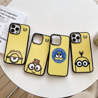 Ốp điện thoại Minions dễ thương cho iphone 16 Pro Max 15 Pro Max 15 Plus 14 Pro Max 14Plus i14 13 Pro Max i11 i13 13pro 12 Pro Max Acrylic Vỏ bảo vệ