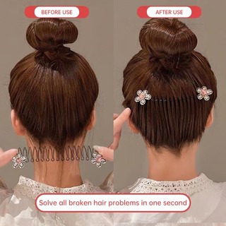 ⚡CM⚡Lược Cài Tóc Đính Đá Thời Trang Hàn Quốc Cho Nữ