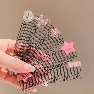 ⚡CM⚡Lược Cài Tóc Đính Đá Thời Trang Hàn Quốc Cho Nữ