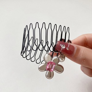 ⚡CM⚡Lược Cài Tóc Đính Đá Thời Trang Hàn Quốc Cho Nữ