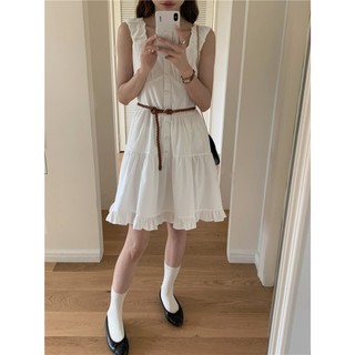 Đầm Hai Dây Phong Cách Retro Pháp 65961