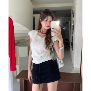 Áo ren ren ngọt ngào và nhẹ nhàng phong cách Hàn Quốc
