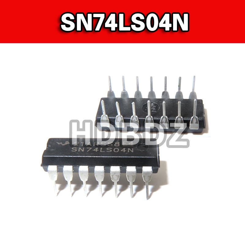 5-20 chiếc SN74LS04N HD74LS04P 74LS04 DIP14 IC Chip Logic