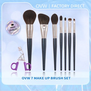 OVW Bộ cọ trang điểm cơ bản cho phấn tạo khối má hồng phấn mắt kẻ mắt