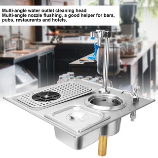 ModernHome Bộ dụng cụ lau cốc tự động Bar Máy rửa kính Quán cà phê thương mại Vòi