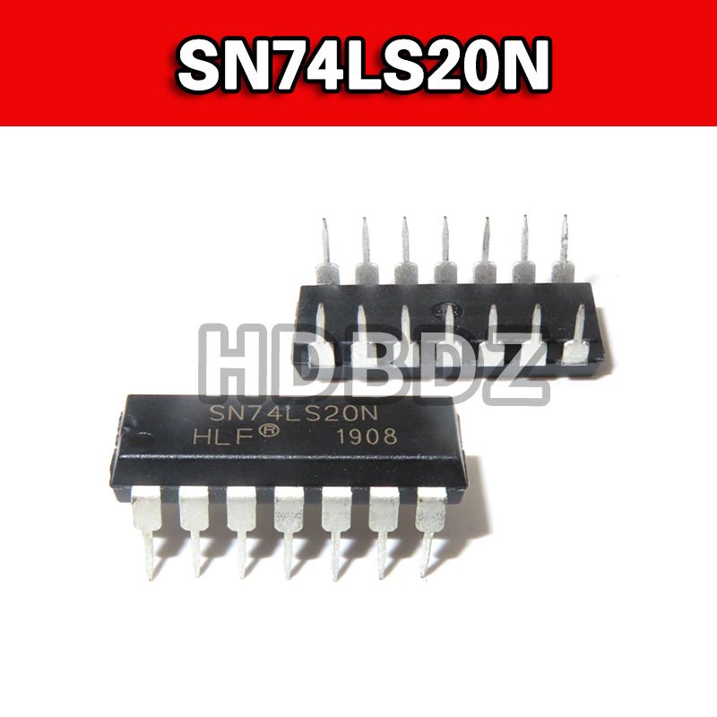 2-10 Chiếc SN74LS20N 74LS20 HD74LS20P DIP14 Logic Tích Hợp Chip IC