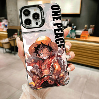 Ốp Điện Thoại Cho iPhone 15 14 13 12 11 Pro MAX 14 15 Plus X XS MAX XR Phim Hoạt Hình One Piece LUFFY Zoro Vỏ Chống Sốc