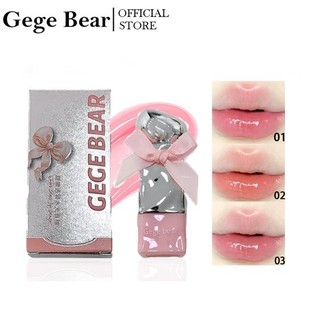 【Hàng mới về】Son Bóng Gege Bear Chống Thấm Nước Lâu Trôi Dưỡng Ẩm Màu Sắc Thời Trang