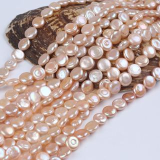 11-12mm tự nhiên tự nhiên thật lỏng lẻo nước ngọt dây ngọc trai baroque để làm đồ trang sức