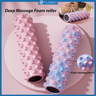 Sunnyfit EVA Foam Roller Khăn giấy sâu Con lăn tập Yoga Điểm Massage sâu lớn Điểm kích hoạt Giảm đau Tập thể dục Tập thể dục Con lăn thư giãn cơ bắp