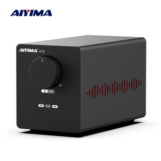  Bộ khuếch đại âm thanh nổi cân bằng AIYIMA A70 300W × 2 Class D TPA3255 2.0 kênh Amp với đầu vào PDF   XLR   RCA   Kích hoạt cho rạp hát tại nhà 