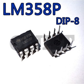 1 ~ 10 chiếc lm358 lm358p lm358n hoạt động khuếch đại chip dual kênh in-line dip-8