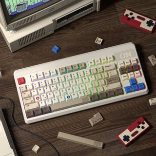 Womier 135 Phím Retro Game 1989 Dye Sub Keycaps Cherry Profile Key Caps Set cho 60% 65% 70% 100% Cherry Gateron MX Switches Bàn phím cơ