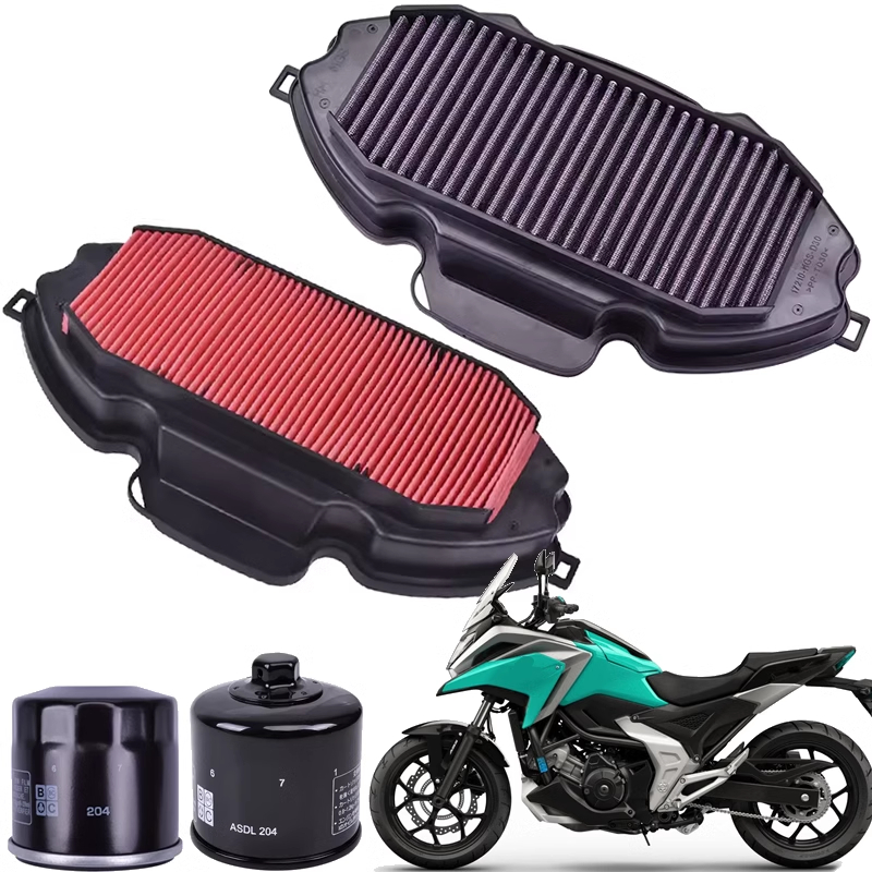 Thích hợp cho xe máy Honda NC700X NC750X / S Big Shark NM4 Bộ lọc không khí Bộ lọc không khí Bộ lọc 