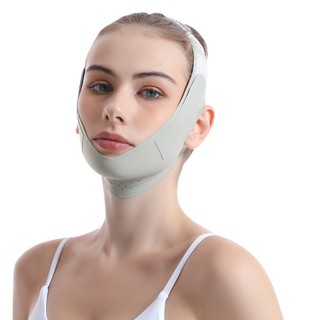  Mặt nạ cằm đôi Junlaikang Dây đeo cằm hồng ngoại xa V Line Face Chin Lifting Strap Máy tập hàm cho nữ 