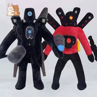 sẵn sàng✅Skibidi Toilet Titan Cameraman v2 TV Man Speakerman Clock man Drill Man thú bông bồn cầu vui nhộn Gấu Bông Đồ Chơi