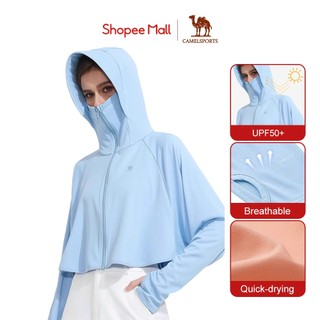 CAMEL SPORTS Áo Khoác Thể Thao Chống Nắng Tia uv upf50 Thời Trang Mùa Hè Cho Nữ
