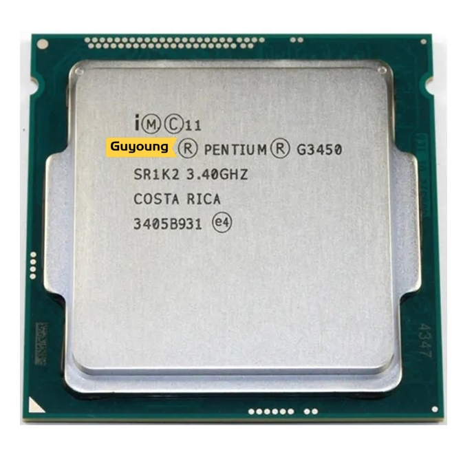 CPU máy tính để bàn YZX Pentium G3450 3.4GHz lõi kép 3M 53W LGA 1150
