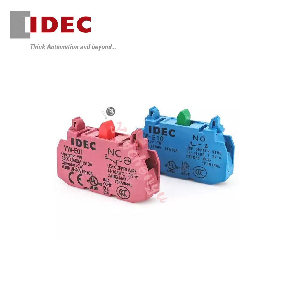 Liên hệ nút dừng khẩn cấp Idec YW-E10 / E01 / EW11 / EW02 / EW20 HW-U10 / C01 / C10 / U01