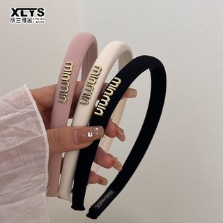 Xin LAN YA SHE Băng đô kẹp tóc phong cách mới dành cho nữ Băng đô rửa mặt đa năng Mũ đội đầu cao cấp