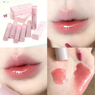 Ballet Sweetheart Transparent Lip Glaze Son môi màu hồng Mirror Lip Glaze