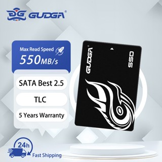 Gudga 2.5 '' SATA SSD 128GB 256GB 512GB Ổ cứng thể rắn bên trong SATAIII 6GB / S Tốc độ đọc tối đa 550MB / S cho máy tính để bàn Máy tính xách tay Máy tính tất cả trong một