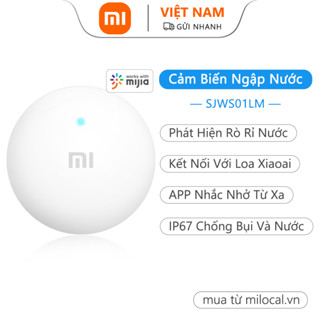 Cảm biến ngâm nước thông minh Xiaomi, Nhắc nhở từ xa APP, IP67 Chống bụi và chống nước, Liên kết loa Xiaoai