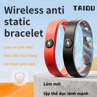 TAIDU Vòng đeo tay chống tĩnh điện có thể điều chỉnh độ dài giúp loại bỏ tĩnh điện khắp cơ thể