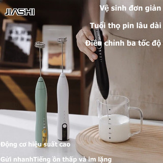 JIASHI máy trộn sữa tạo bọt sữa bằng điện máy đánh trứng cầm tay máy khuấy cà phê