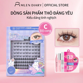 Lông mi tự nhiên đẹp và lông mi có thể tái sử dụng, Lông mi giả chia đôi 10-12mm, Lông mi giả tự dính, Lông mi dễ dính