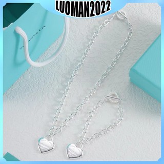 Bộ vòng cổ vòng tay tình yêu Tiffany