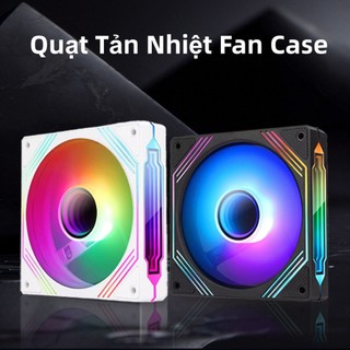 Quạt tản nhiệt Fan case ARGB Khung Xe Quạt 140x140x25mm Đồng Bộ Ánh Sáng Yên Tĩnh Tản Nhiệt Làm Mát cho CPU PC Case