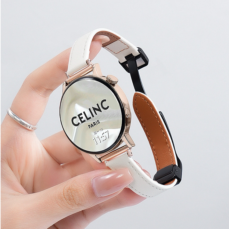 Dây Da Chính Hãng Thích Hợp Cho Huawei Watch GT6/GT5/GT4 / GT3  watch5pro Thời Trang watch4pro Dây Đ