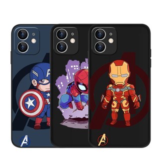 Ốp lưng họa tiết người nhện Avengers Captain America Ironman iPhone 15 14 13 12 11 Pro Max mini Plus 6 6s 7 8 X XS