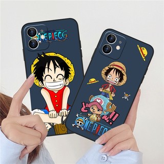 Ốp điện thoại silicon mờ họa tiết One Piece Choba Luffy hoạt hình cho iPhone 15 14 13 12 11 pro max mini 6 6s 7 8 6plus 8plus XR X XSMax + Plus