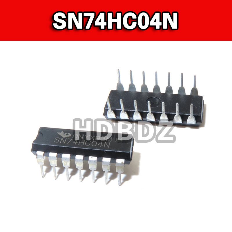 10 CHIẾC 74HC04 74HC04N SN74HC04N DIP14 Sáu Bộ Ngược Chip IC