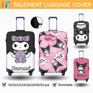 Kuromi Vỏ Bọc Vali Chống Trầy Bao Trùm Vali Độ đàn hồi Cá nhân Luggage Cover Size 18 20 22 24 26 28 30 32 inches