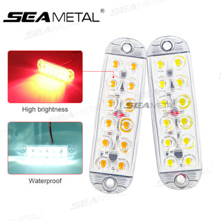 Ô Tô Điện Xe Máy đèn led SEAMETAL led nhấp nháy đèn 12-80V Cảnh Báo Nhấp Nháy Xe Tải Trailer Đèn Tín Hiệu Đuôi Ô Tô Đèn Ngủ