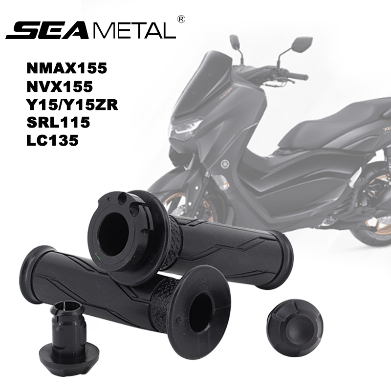 Tay Cầm Cao Su Xe Máy SEAMETAL Cho Yamaha NMAX 125 155 NMAX125 NMAX155 N-MAX 125 155 2018 2019 2020 