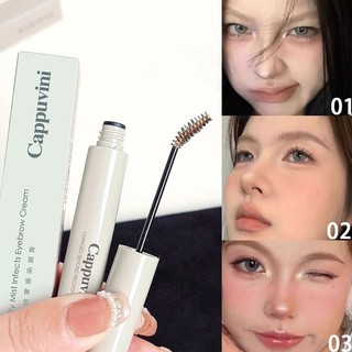 Mascara Cappuvini chống thấm nước làm dày mi Mascara lâu trôi làm cong mi trang điểm mắt 4 color