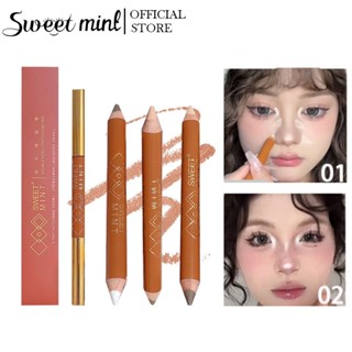 Bút tạo khối hai đầu Sweet Mint bắt sáng Trang điểm mượt hai đầu tự nhiên