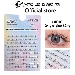 Mengjieshangpin 10 hàng lông mi dưới mèo rừng nhỏ ~ lông mi giả hỗn hợp đa năng cho lông mi