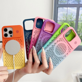 Vỏ làm mát bằng hương thơm mới cho iPhone 15 Pro Max 14 13 12 11 Pro Max 15 Plus gradient Vỏ cứng chống rơi